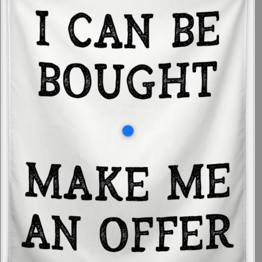 All offers considered
